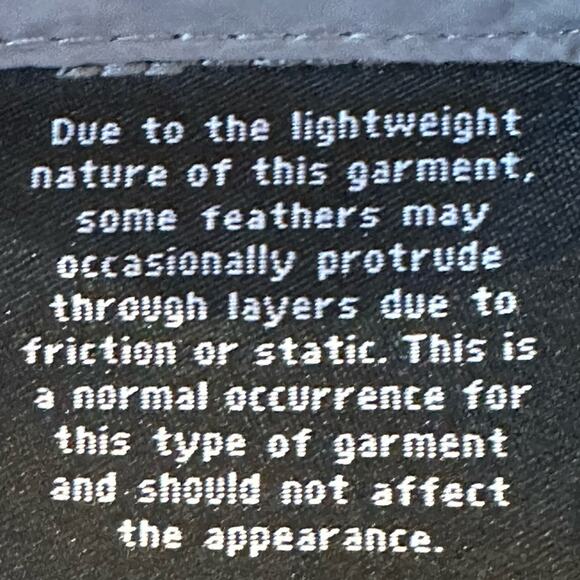 London Fog Lightweight Packable Gray Down Filled Hooded Full Zip Jacket Small - Picture 7 of 10